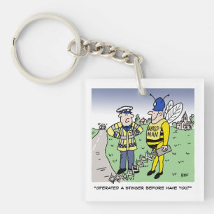 Llavero Funny Personalizado de la Policía de Tráfico del