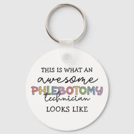 Llavero Funny Phlebotomy Technician impresionante PBT