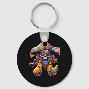 Llavero Funny Pi Day Pirate Pi Symbol Math Colorful Mathem