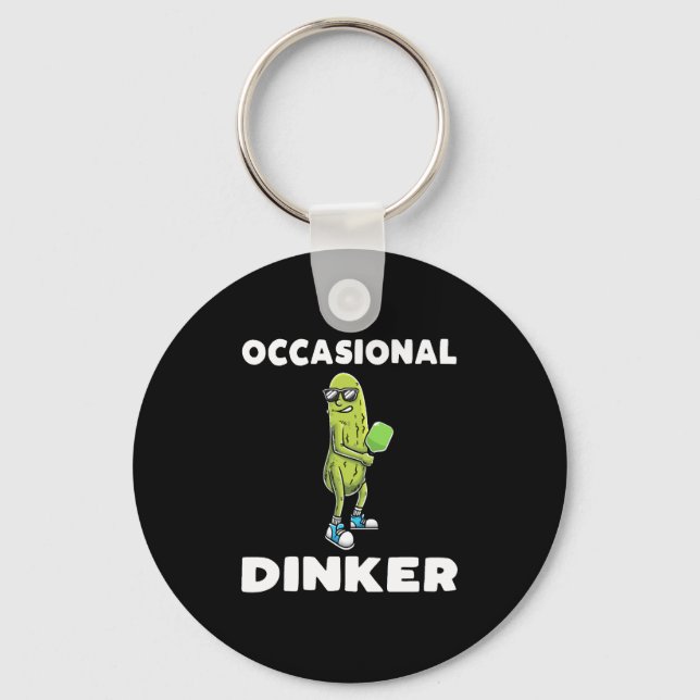 Llavero Funny Pickle Lovers Dill Pickleball Player (Anverso)