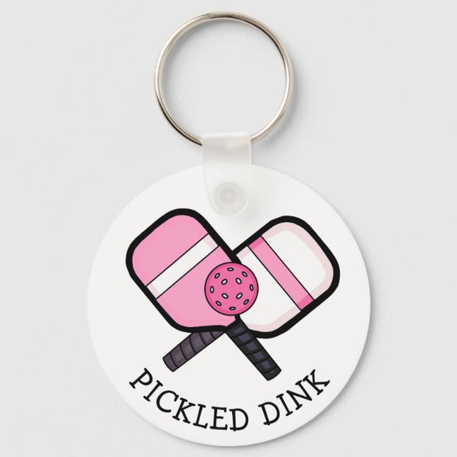 Llavero Funny Pickleball Pun (Anverso)