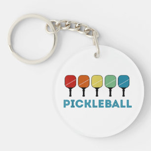 Llavero Funny Pickleball Retro Vintage