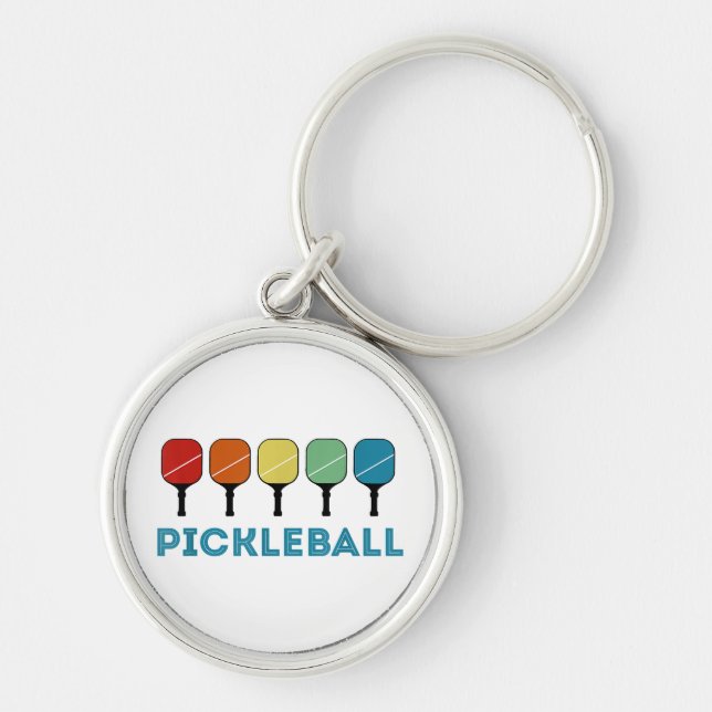 Llavero Funny Pickleball Retro Vintage (Frente)