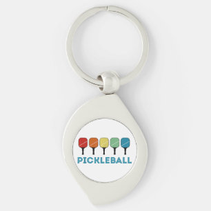 Llavero Funny Pickleball Retro Vintage