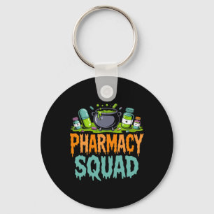 Llavero Funny Pills Farmacéutica Escuadrón Halloween Pa