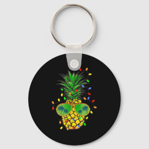 Llavero Funny Pineapple Xmas Tree Navidades En Julio