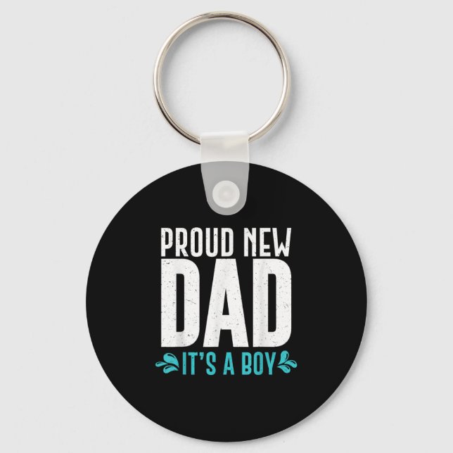 Llavero Funny Proud New Dad It's A Boy Gift For Men Cool N (Anverso)