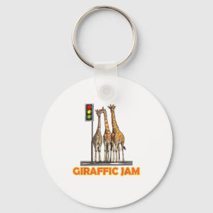 Llavero Funny Pun Giraffe Jam