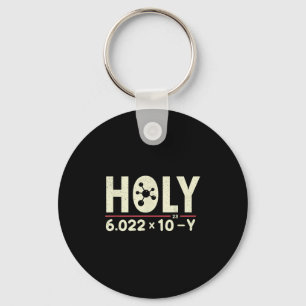 Llavero Funny Pun Holy Moly Avogadros Day Química Ciencia