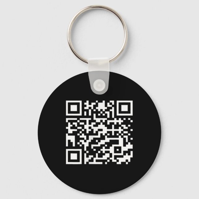 Llavero Funny Qr presidente Trump código de baile _1 (Anverso)
