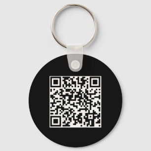 Llavero Funny Qr presidente Trump código de baile (atrás)