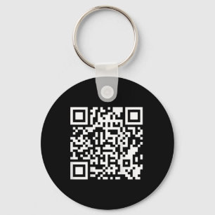 Llavero Funny Qr presidente Trump código de baile (en negr