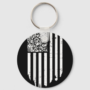 Llavero Funny Qr Scan Code President Trump 4547 Trump Danc