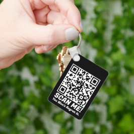 Llavero Funny QR Scan Me! Funny Regret Joke