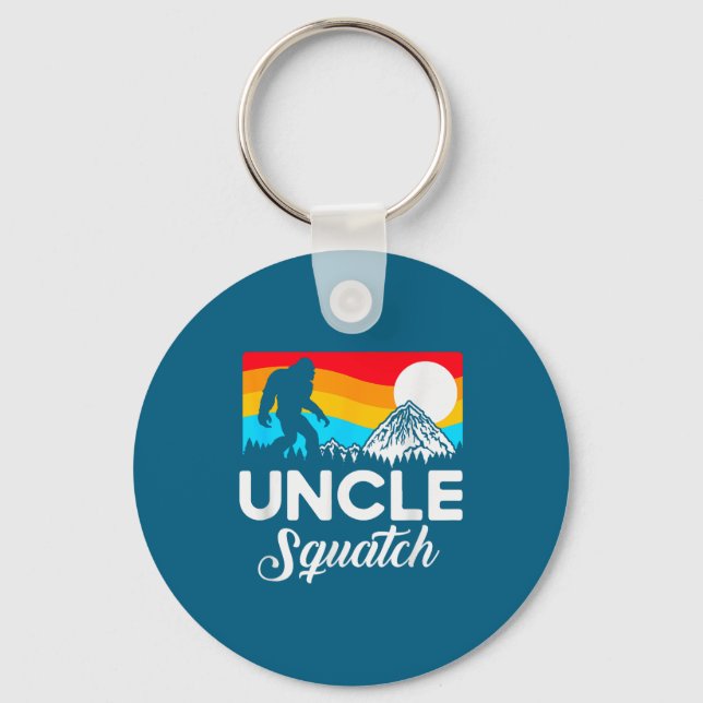 Llavero Funny Quote Uncle Bigfoot Squatch  (Anverso)