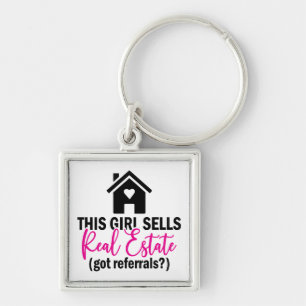 Llavero Funny Real Estate Agent Home Broker Realtor