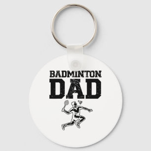 Llavero Funny Reproductor de Badminton Love Shuttle Diseño