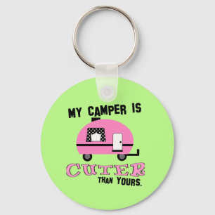 Llavero Funny Retro Camper Keychain