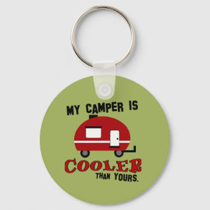 Llavero Funny Retro Camper Keychain