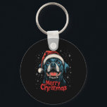 Llavero Funny Rottweiler Santa Merry Christmas Rottie Love<br><div class="desc">Divertido Rottweiler Santa Merry Christmas Rottie Avers Pajama 1</div>