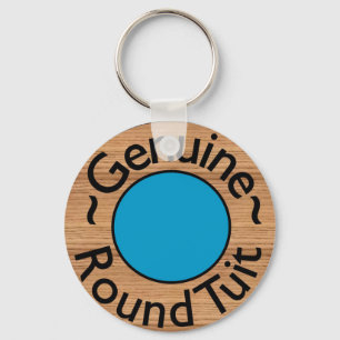 Llavero Funny "round tuit" KEYCHAIN