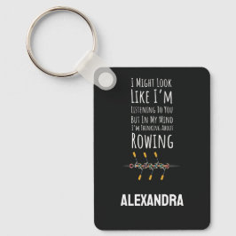 Llavero Funny Rower Rowing Crew Sports Boat Lake Team