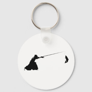 Llavero Funny Samurai Kendo Pesca