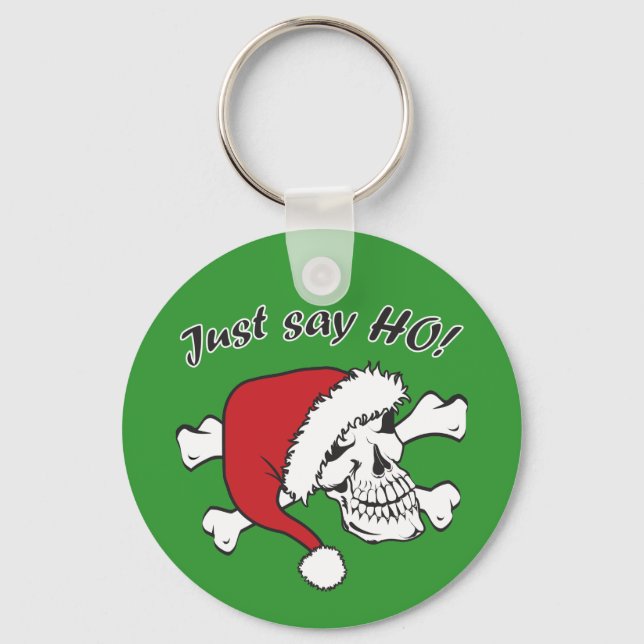 Llavero Funny Santa Skull (Anverso)