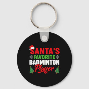 Llavero Funny Santas Navidades del jugador favorito de Bad