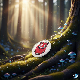 Llavero Funny Sarcasm Monster Minimalista Keepsake