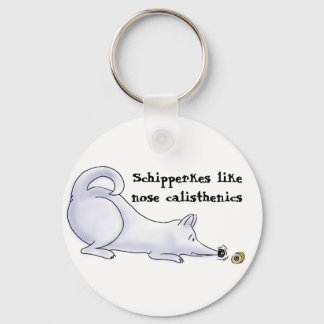 Llavero Funny Schipperke Dog Personalizado