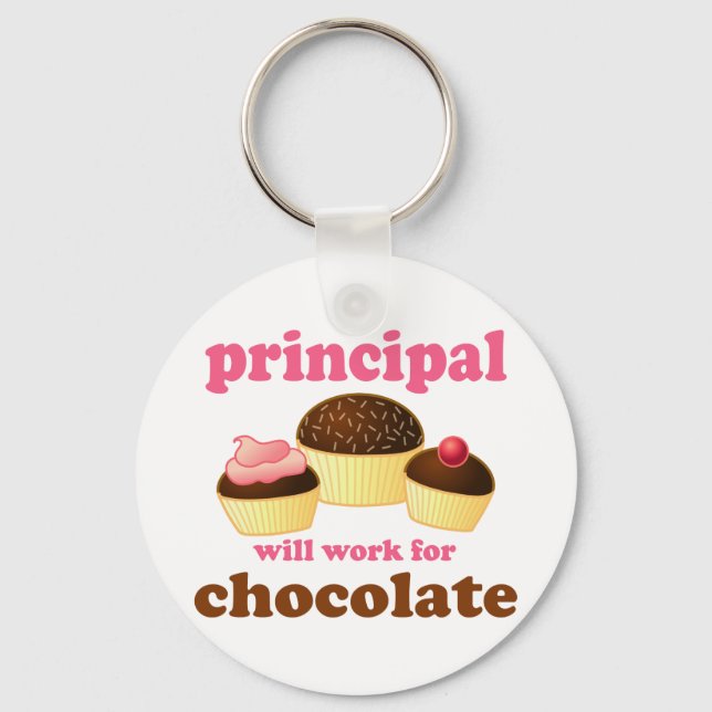 Llavero Funny School Principal Keychain (Anverso)