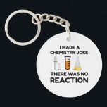 Llavero Funny Science lover chemistry chiste<br><div class="desc">Chiste de química científica divertida</div>