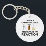 Llavero Funny Science lover chemistry chiste<br><div class="desc">Chiste de química científica divertida</div>