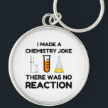 Llavero Funny Science lover chemistry chiste<br><div class="desc">Chiste de química científica divertida</div>