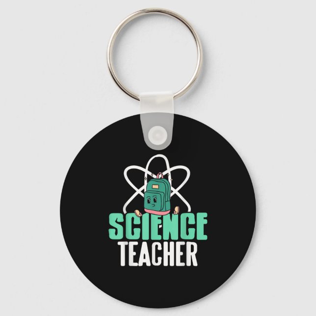 Llavero Funny Science Teacher Backpack School Humor  (Anverso)