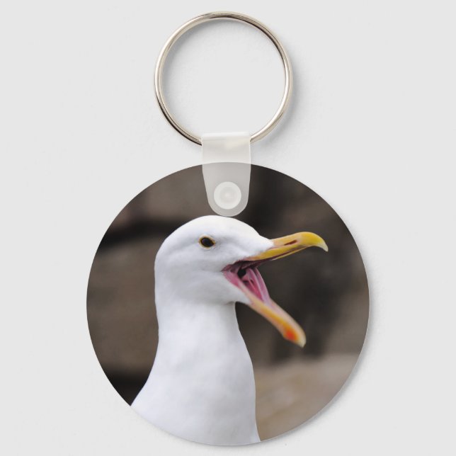 Llavero FUNNY Seagull Keychain (Anverso)