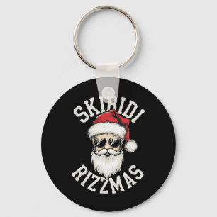 Llavero Funny Skibidi Rizzmas Skibidi Navidades Merry Rizz