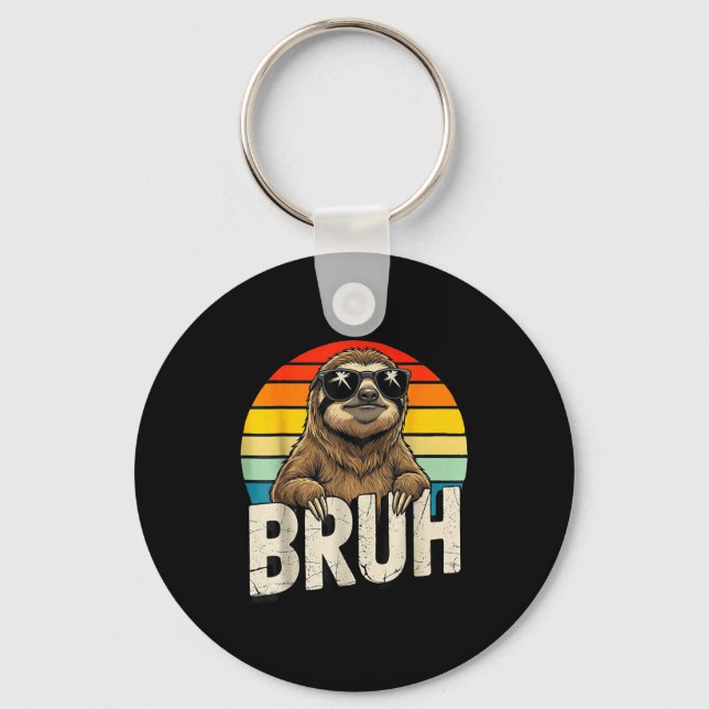 Llavero Funny Sloth Graphic Meme Lover Bruh Sloth Lovers  (Anverso)