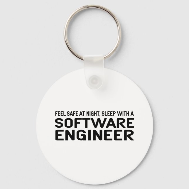 Llavero Funny Software Engineer (Anverso)
