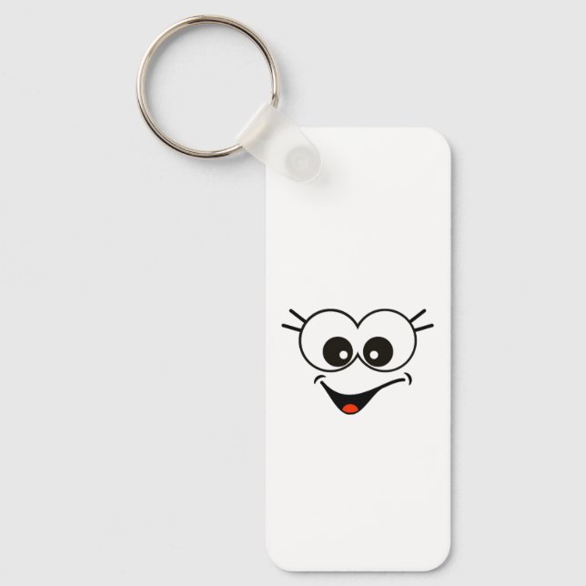 Llavero Funny, sonrisa Face Keychain (Anverso)