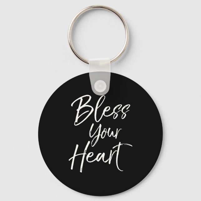 Llavero Funny Southern Christian Saying Quote Gift Bless Y (Anverso)