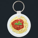 Llavero Funny Spaghetti Dinner Plate Food Key Chain<br><div class="desc">Funny Spaghetti Dinner Plate Food Key Chain</div>