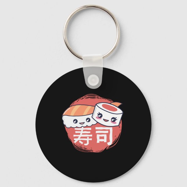Llavero Funny Sushi Personalizado Design (Anverso)