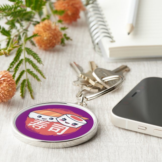 Llavero Funny Sushi Personalizado Design (Lado)