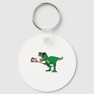 Llavero Funny T Rex Lacrosse Dinosaur Lax Boys Lacrosse Te