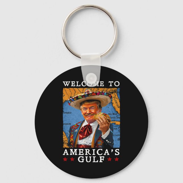 Llavero Funny Taco de Trump 2025 en México (Anverso)