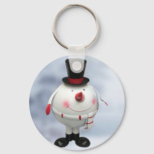 Llavero Funny Tin Snowman Navidades