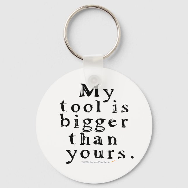 Llavero Funny Tool Lovers Big Tool Woodtorwork (Anverso)