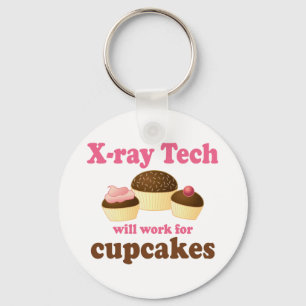Llavero Funny trabajará para Cupcakes X-ray Tech